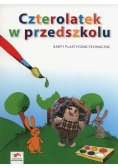 Czterolatek w przedszkolu Karty plastyczno-techniczne