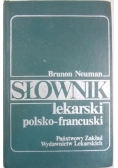 Słownik lekarski francusko - polski