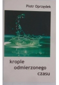 Krople odmierzonego czasu