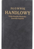Słownik handlowy Polsko rosyjsko  niemiecko francusko angielski