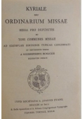 Kyriale seu Ordinarium Missae,  1920 r.