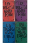 Wojna i Pokój zestaw 4 książek