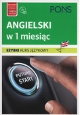Angielski w 1 miesiąc Szybki kurs językowy + CD