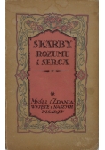 Skarby rozumu i serca, 1922 r.