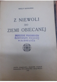 Z niewoli do Ziemi Obiecanej, 1920r.