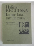 Tamte lata, tamte czasy