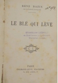 Le ble Qui Leve