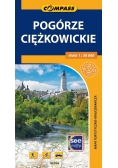 Pogórze Ciężkowickie Mapa turystyczna 1:50 000