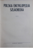 Polska encyklopedia szlachecka Tom IX, 1937 r.