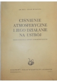 Ciśnienie atmosferyczne i jego działanie na ustrój