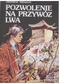 Przyzwolenie na przywóz lwa