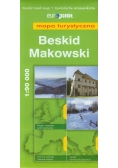 Beskid Makowski mapa turystyczna 1:90 000
