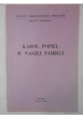 Karol Popiel w naszej pamięci