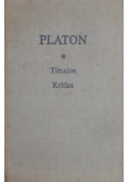 PLATON Timajos Kritias albo Atlantyk