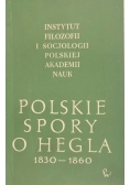 Polskie spory o Hegla 1830 - 1860