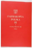 Farmakopea Polska III, suplement III
