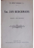 Św. Jan Berchmans, 1924 r.