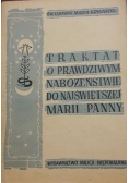 Traktat o prawdziwym nabożeństwie do Najświętszej Maryii Panny, 1948 r.