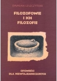 Filozofowie i ich filozofie