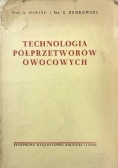 Technologia półprzetworów owocowych