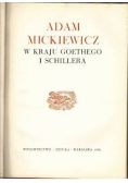Adam Mickiewicz w kraju Goethego i Schillera