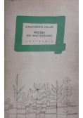 Prośba do macierzanki