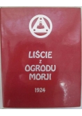 Liście z ogrodu Morji 1924