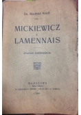Mickiewicz i Lamennais, 1909 r.