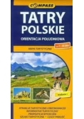Tatry Polskie orientacja południowa mapa turystyczna 1:30 000