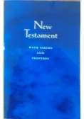 New testament with psalms and proverbs