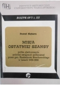 Misja ostatniej szansy