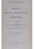 Cyclopedia Of Biblical, Theological, And Ecclesiastical Literature - Vol. Ii-C,d, 1868 R.