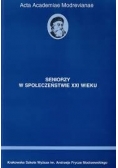 Seniorzy w społeczeństwie XXI wieku