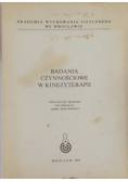 Badania czynnościowe w kinezyterapii