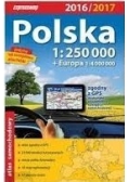 Polska. Atlas samochodowy 1:250 000