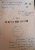 Żywot św. Alfonsa Marji Liguorego, 1929r.
