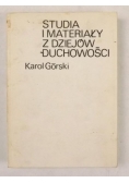 Studia i materiały z dziejów duchowości