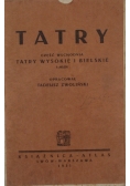 Tatry część wschodnia Tatry wysokie i bliskie, 1931 r.