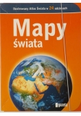 Mapy świata . Ilustrowany Atlas Świata w 24 odcinkach