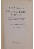 Grundlagen der spezifischen therapie, 1940 r.