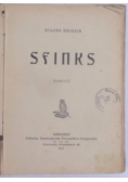Sfinks, 1922 r.