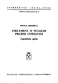 Testament w polskim prawie cywilnym