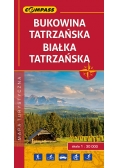 Bukowina Tatrzańska Białka Tatrzańska mapa turystyczna 1:30 000