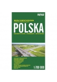 Polska mapa samochodowa 1: 700 000