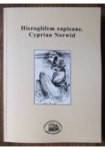 Hieroglifem zapisane. Cyprian Norwid