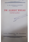 Św. Albert Wielki, 1934 r.