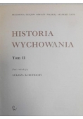 Historia wychowania, tom II