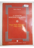 Z dziejów akademickiej Łodzi