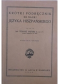 Krótki podręcznik do nauki języka hiszpańskiego, 1929 r.