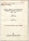 Nowa księga rachunkowa Starego Miasta Elbląga 1404-1414, część 1
